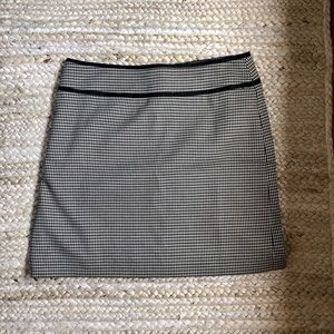 LOFT Houndstooth Skirt